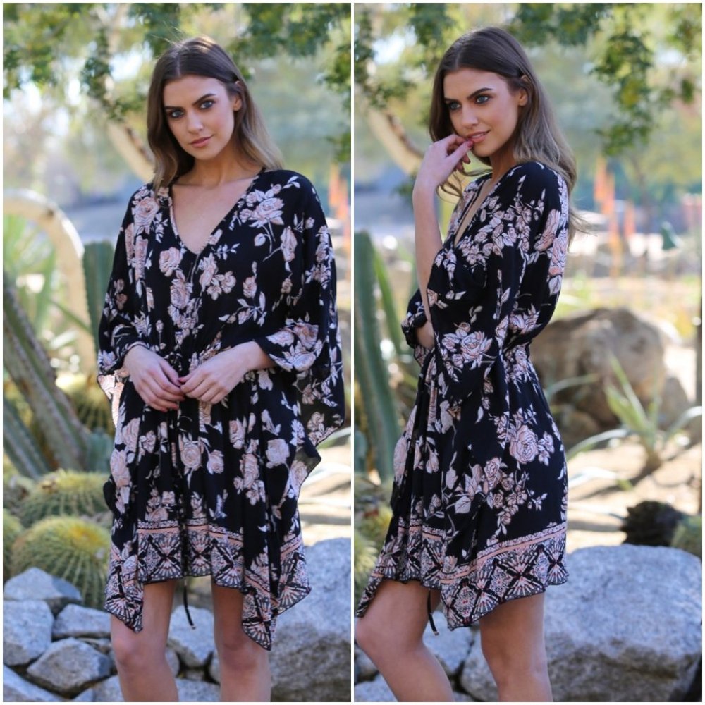 FLORAL PRINT DRESS - Picture 2 of 9